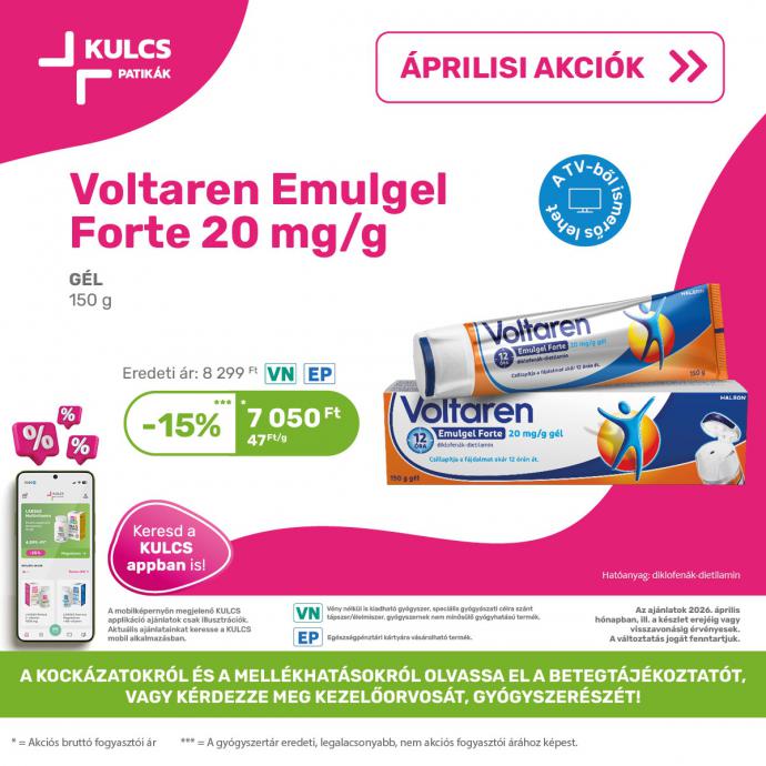 Voltaren gél